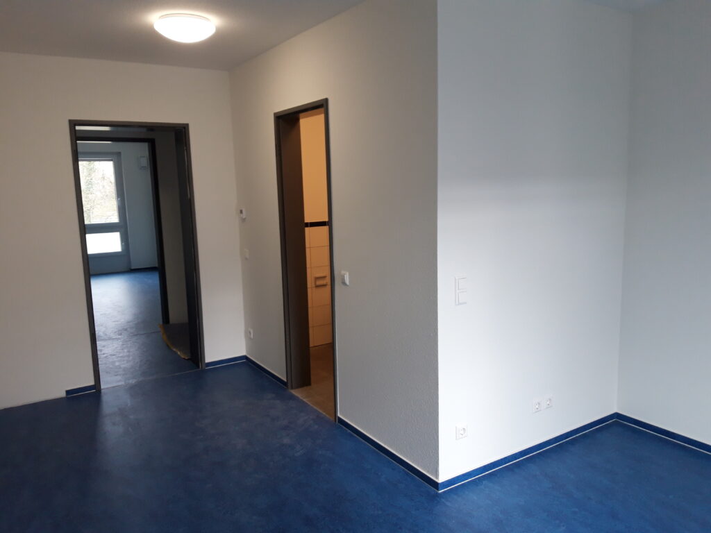 Innenraum Studentenzimmer 2 - April 2021